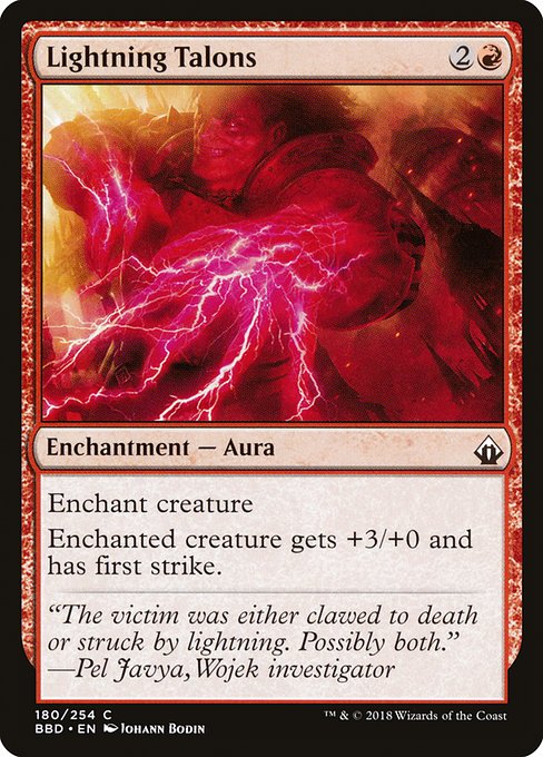 Lightning Talons (Battlebond #180)