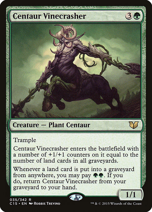 Centaur Vinecrasher (Commander 2015 #35)