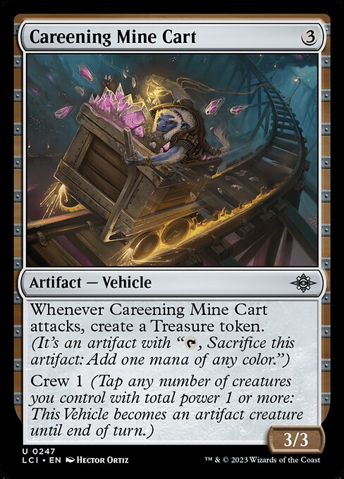 Careening Mine Cart (The Lost Caverns of Ixalan #247)