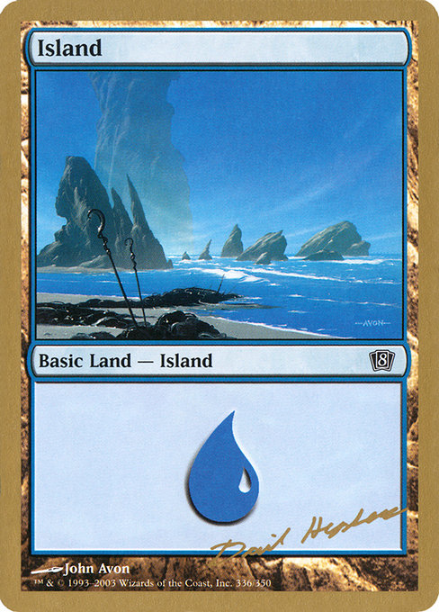 Island (World Championship Decks 2003 #dh336)