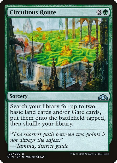 Circuitous Route (GRN)