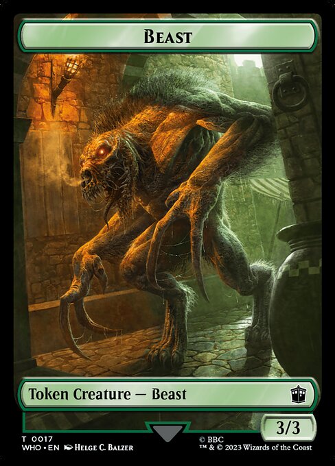 Beast (Doctor Who Tokens #17)