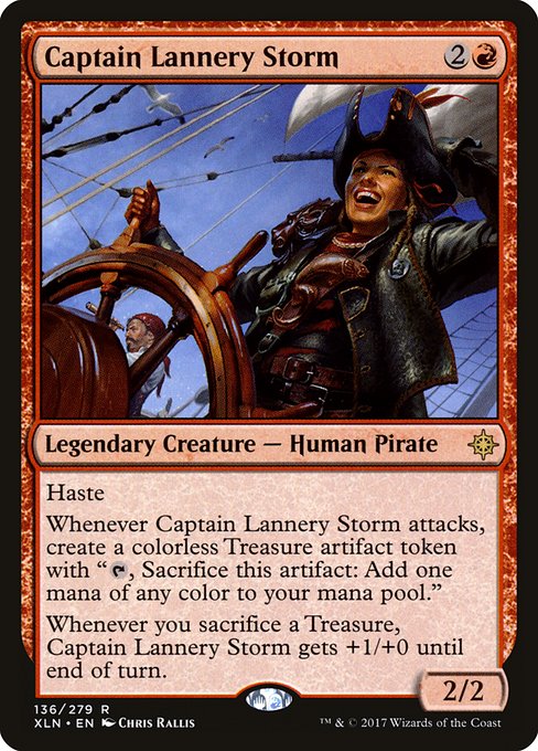 Captain Lannery Storm (Ixalan #136)