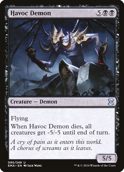 Havoc Demon (ema) 90