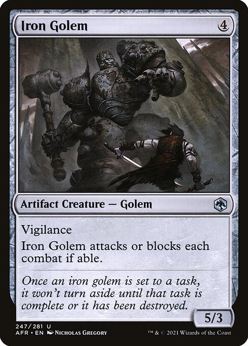 Iron Golem card image