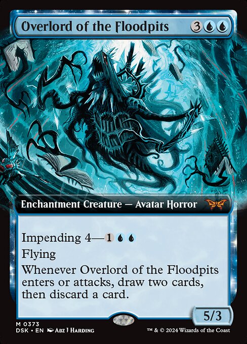 Overlord of the Floodpits (Duskmourn: House of Horror #373)