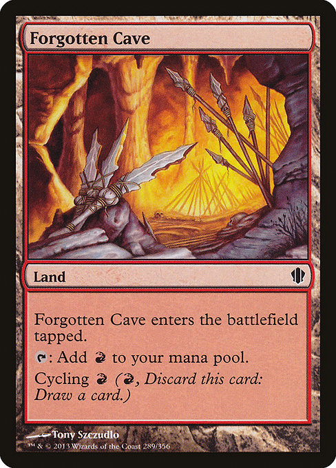 Forgotten Cave (Commander 2013 #289)