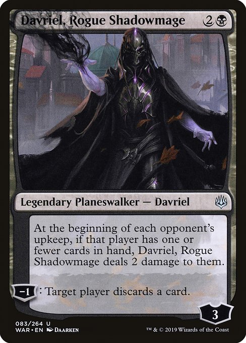 Davriel, Rogue Shadowmage (War of the Spark #83)