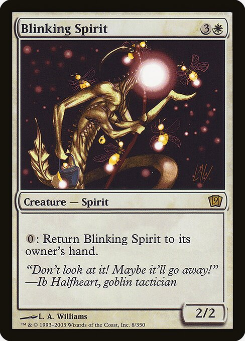 Esprit fugace|Blinking Spirit