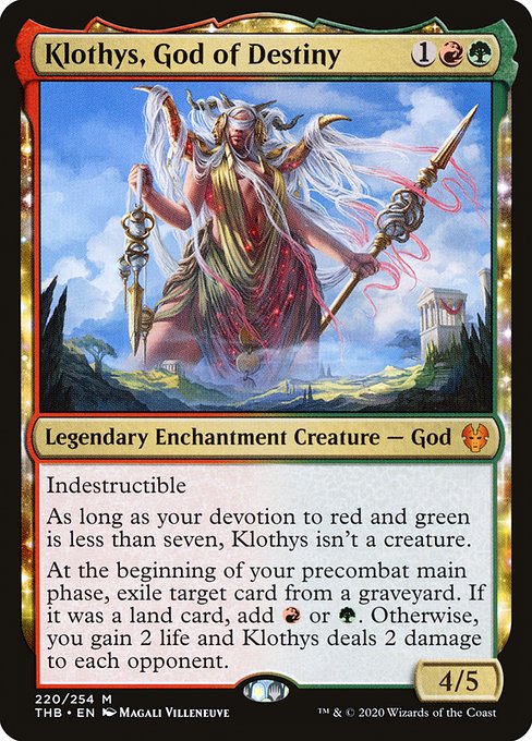 Klothys, God of Destiny (thb) 220 Klothys, God of Destiny (thb) 220