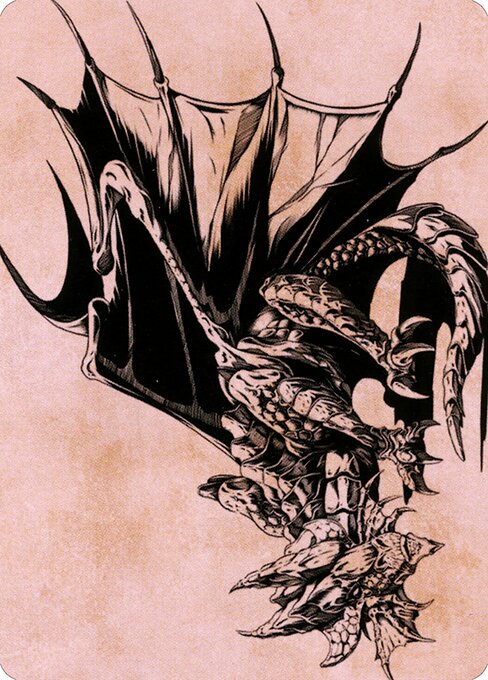 Ancient Copper Dragon // Ancient Copper Dragon (Battle for Baldur's Gate Art Series #52)