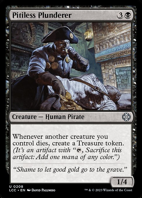 Pitiless Plunderer (The Lost Caverns of Ixalan Commander #208)