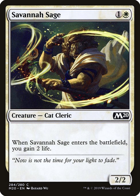 Savannah Sage (Core Set 2020 #284)