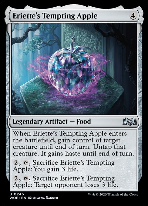 Eriette's Tempting Apple (Wilds of Eldraine #245)