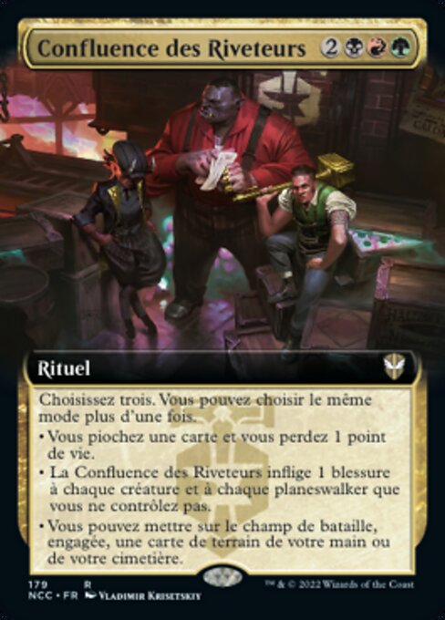 Riveteers Confluence (New Capenna Commander #179)