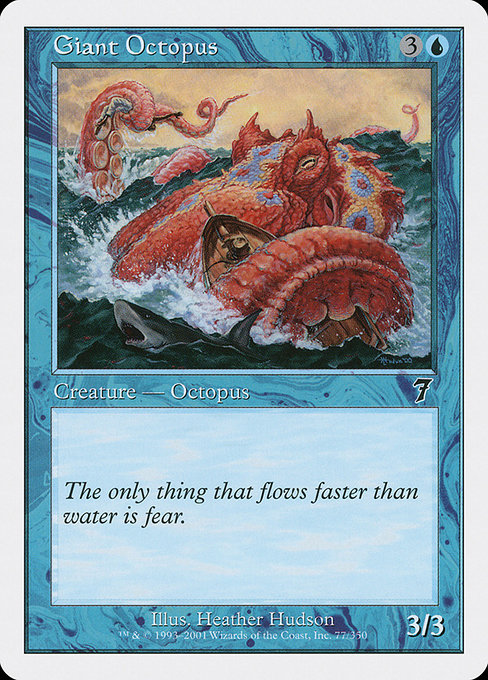Giant Octopus (Seventh Edition #77)