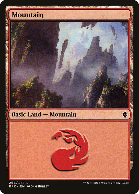 Mountain (Battle for Zendikar #266a)