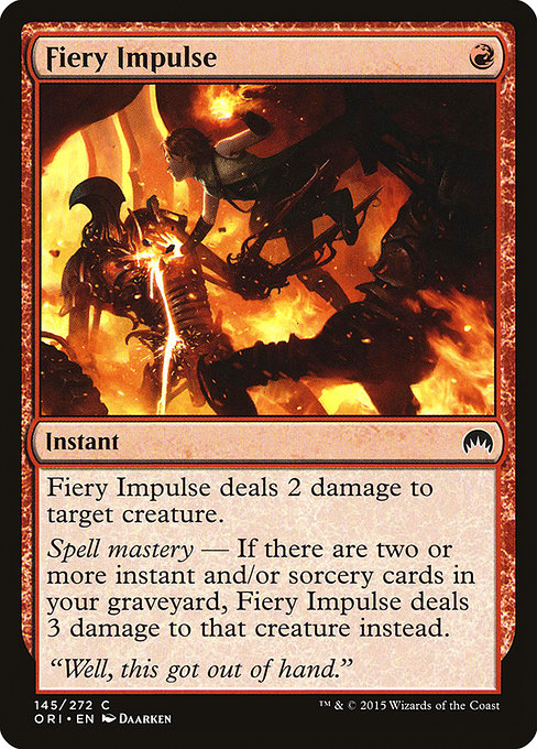 Fiery Impulse card image