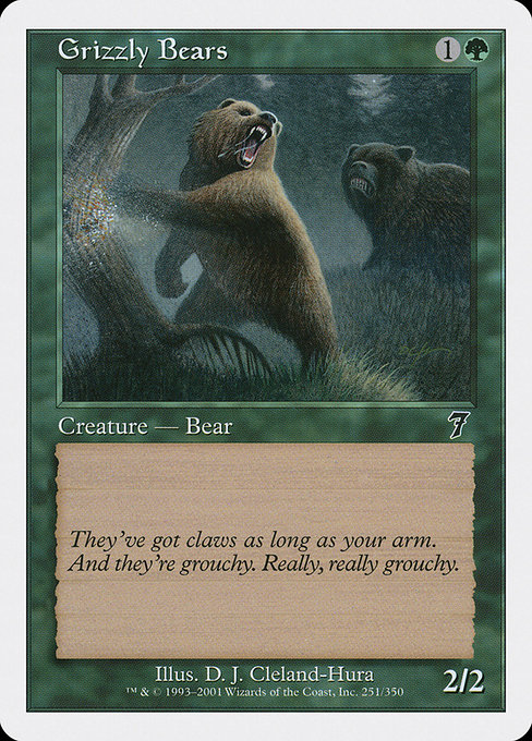 Grizzly Bears (Seventh Edition #251)