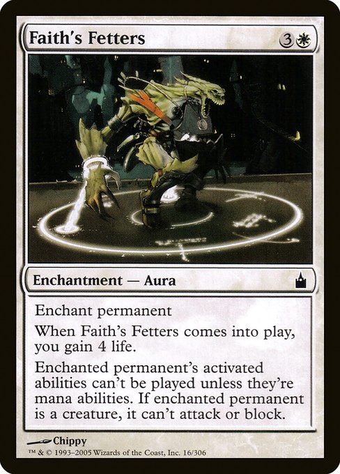 Faith's Fetters card image