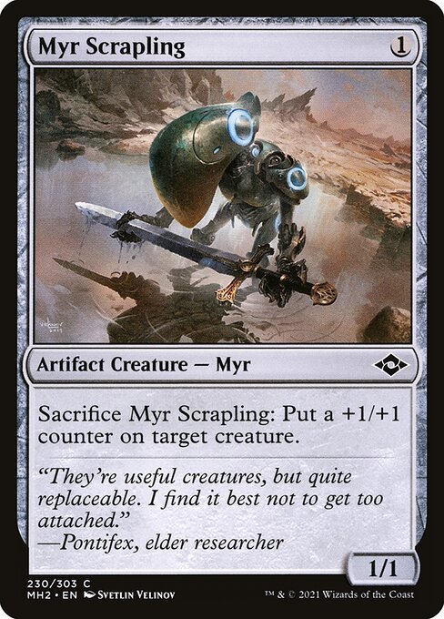 Myr Scrapling (Modern Horizons 2 #230)