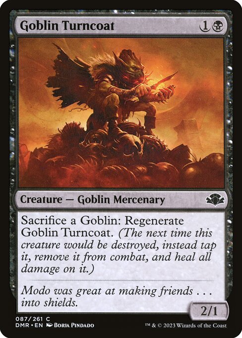 Goblin Turncoat (Dominaria Remastered #87)