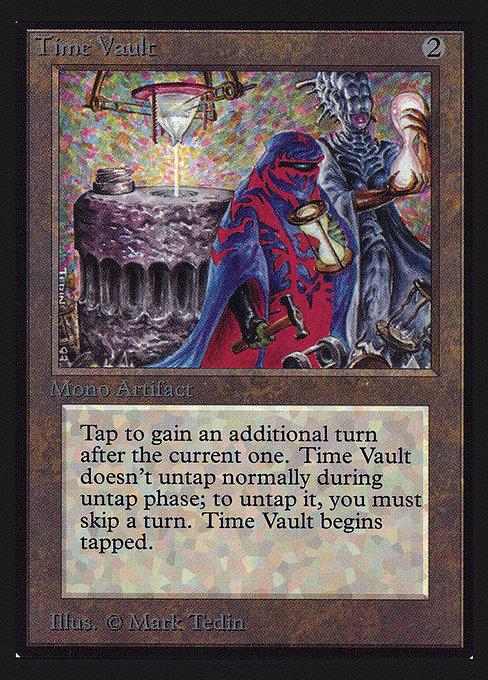 Time Vault · Intl. Collectors' Edition (CEI) #275 · Scryfall Magic 