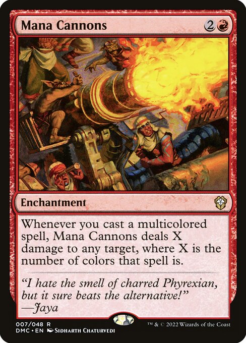 Mana Cannons · Dominaria United Commander (DMC) #7 · Scryfall Magic The  Gathering Search