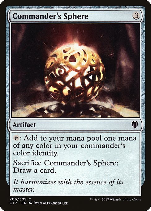Commander's Sphere (Commander 2017 #206)