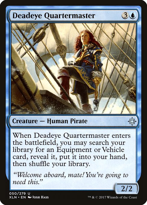 Deadeye Quartermaster (Ixalan #50)