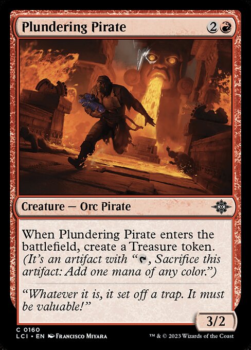 Plundering Pirate (The Lost Caverns of Ixalan #160)