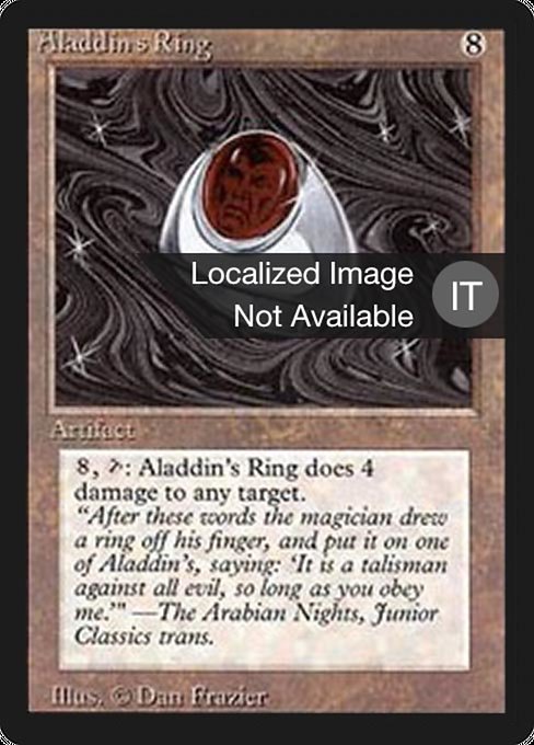 Aladdin's Ring (Foreign Black Border #232)