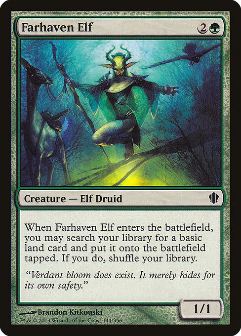 Farhaven Elf (Commander 2013 #144)