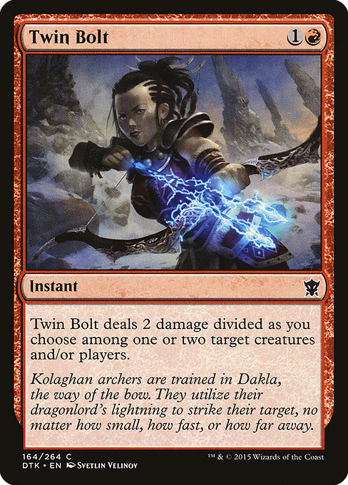 Twin Bolt (Dragons of Tarkir #164)
