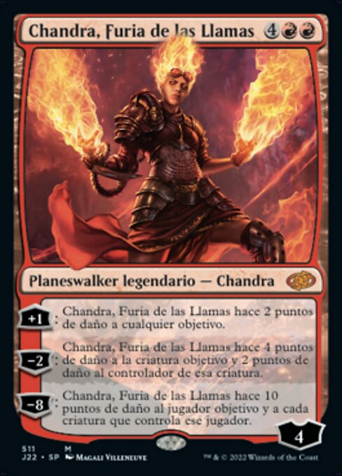 Chandra, Flame's Fury (Jumpstart 2022 #511)