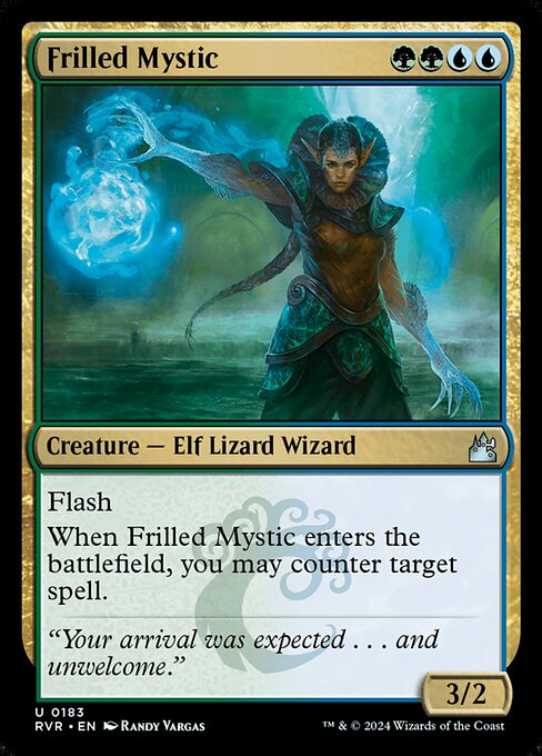 Frilled Mystic (Ravnica Remastered #183)