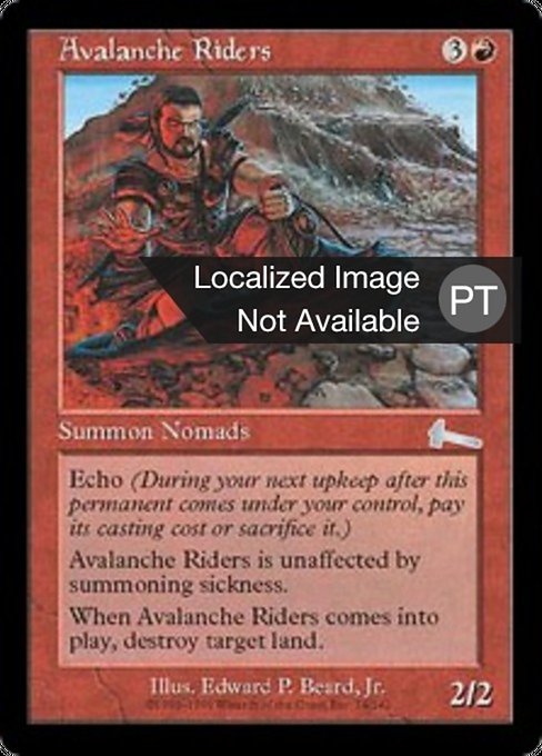 Avalanche Riders (Urza's Legacy #74)