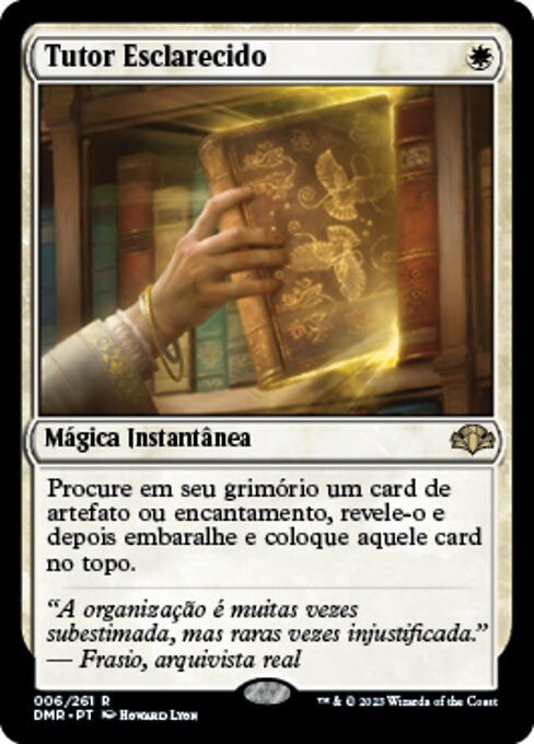 Enlightened Tutor (Dominaria Remastered #6)