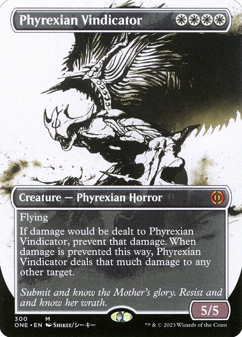 Phyrexian Vindicator (Phyrexia: All Will Be One #300)