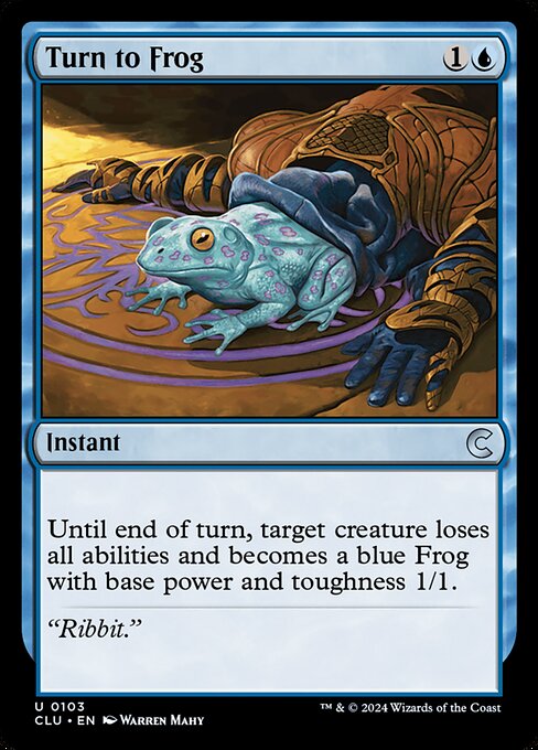 Turn to Frog (Ravnica: Clue Edition #103)
