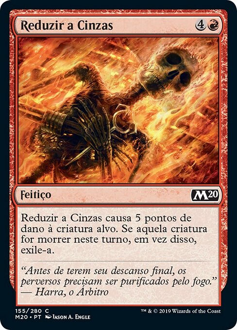 Reduce to Ashes (Core Set 2020 #155)