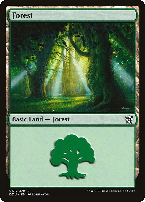 Forest (Duel Decks: Elves vs. Inventors #31)