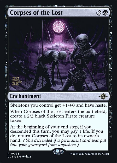 Corpses of the Lost (The Lost Caverns of Ixalan Promos #98s)