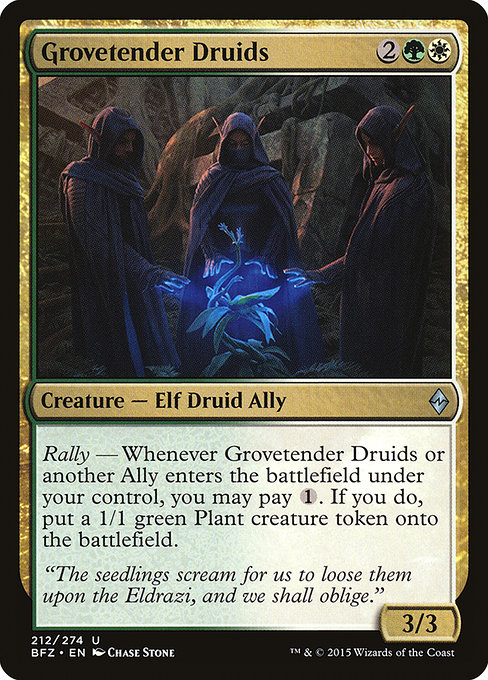 Grovetender Druids (bfz) 212