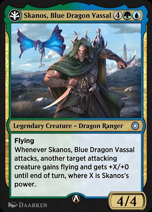 Skanos, Blue Dragon Vassal (Alchemy Horizons: Baldur's Gate #18u)