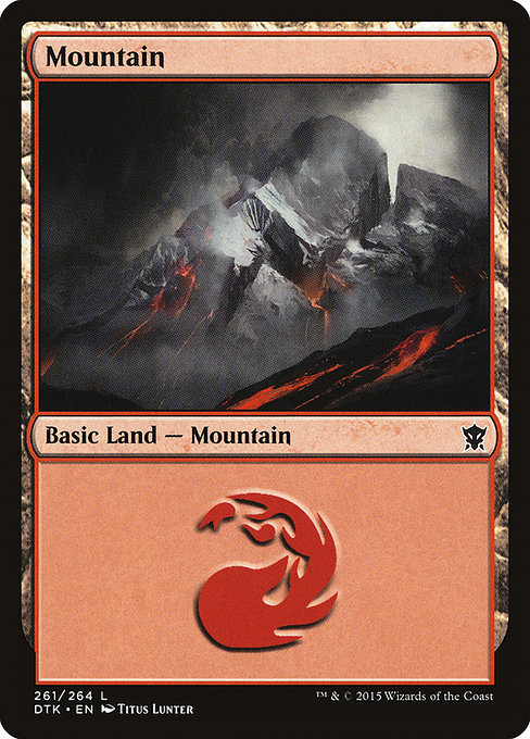Mountain (Dragons of Tarkir #261)