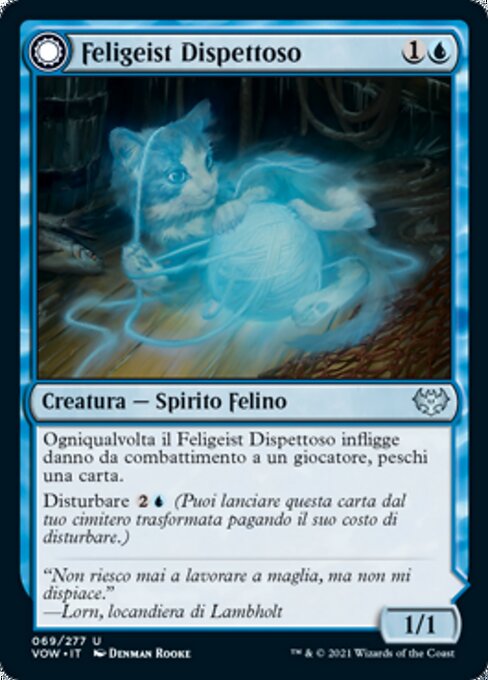 Mischievous Catgeist // Catlike Curiosity