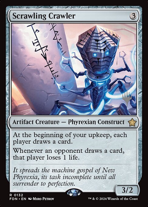 Scrawling Crawler (Foundations Promos #132p)