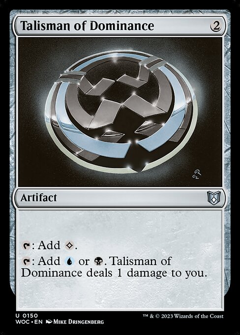 Talisman of Dominance (Wilds of Eldraine Commander #150)