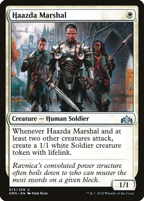 Haazda Marshal (Guilds of Ravnica #13)